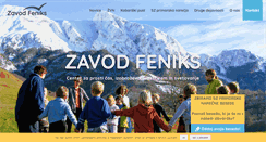 Desktop Screenshot of feniks-narava.si